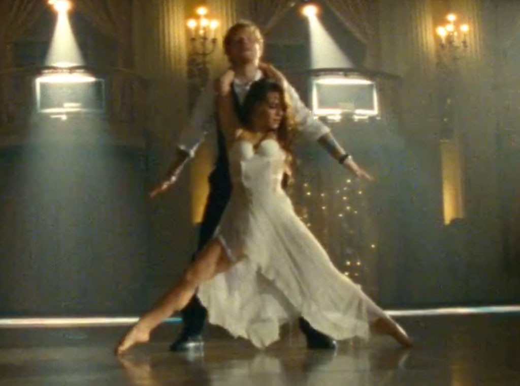 Dress In Thinking Out Loud Video For Reception Trouwen